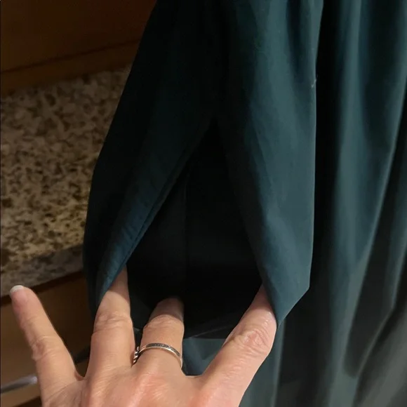 LOFT Dark Green Maxi Skirt - Picture 5 of 9